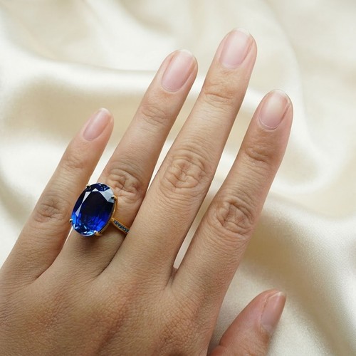 Anello fatto mano oro - anello, a