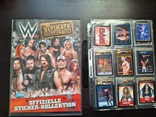 Topps WWE - THE ULTIMATE COLLECTION album vuoto e set completo adesivi