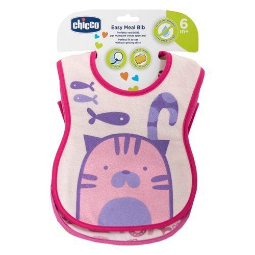 Set bavaglini pappa rosa - set,