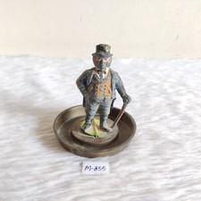 Vintage Britannica Affari Uomo Pubblicità Metallo Fermacarte da Collezione Raro