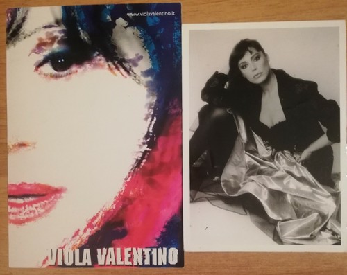 Viola valentino cartolina - valentino.,