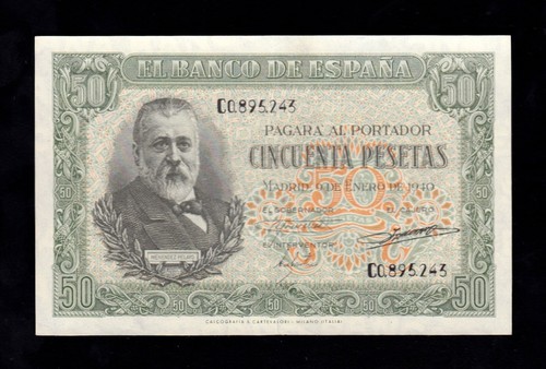 Pesetas 1940 serie c - 1940,