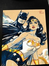 Batman & Wonder Woman Art