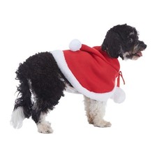 Natale Cane Costume Babbo