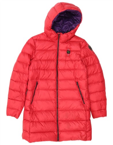 Blauer cappotto imbottito con - cappotto,