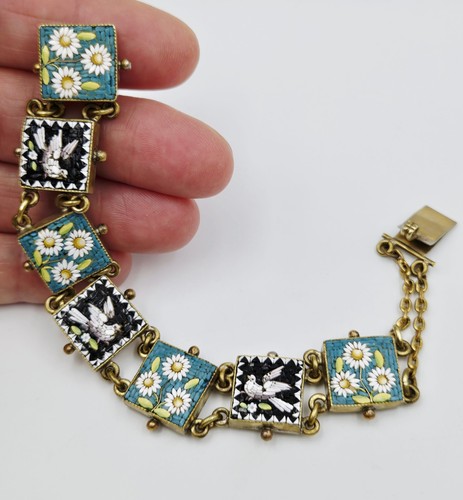 Bracciale micro mosaico - bracciale,
