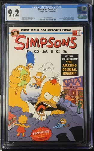 Simpsons comics 1 cgc - 🟡,