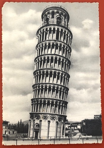 Pisa 1955 la torre - pisa,