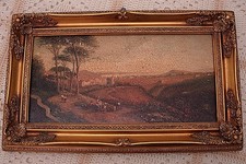 quadro paesaggio olio su tela
