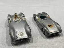 Auto da corsa Mercury + Crecent Mercedes, Made in Italy/Inghilterra, anni 50-60