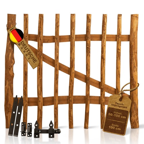 Cancello giardino legno - da,