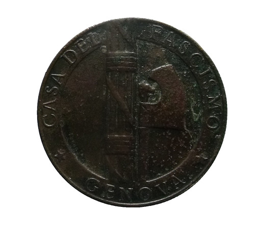 Medaglia casa del fascismo - del,