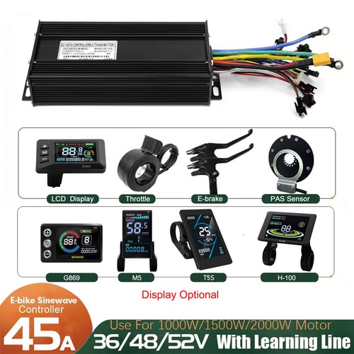 Ebike 36v 48v - 36v/48v/52v, 45a