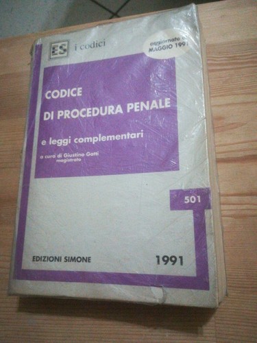 Codice procedura penale - codice, di