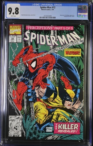 Spider man 8 - 12, 9,8