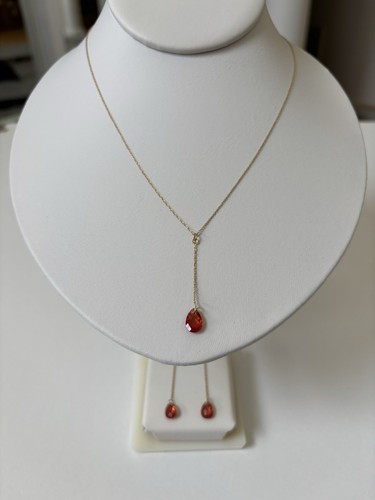 Set orecchini collana gocce