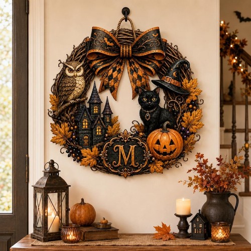 Halloween gotico porta - halloween,