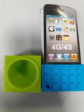 Altoparlante e stand Lego Speaker silicone IPHONE 4 e  4s, amplifica 13dB, 3vari