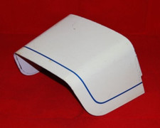 LAVERDA LZ 125 TAIL WHITE CODINO BIANCO IN METALLO ORIGINAL 