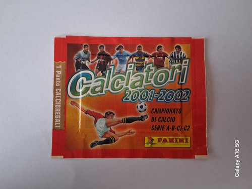 Bustina calciatori 2001 - bustina, 2001-02