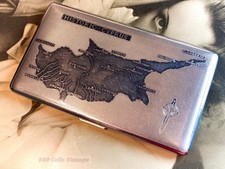 Mayell Map of Cyprus silver