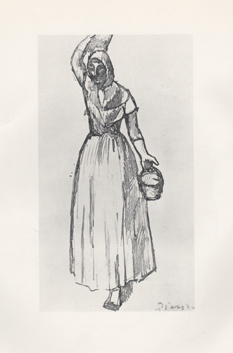 Pablo picasso donna - picasso, porta
