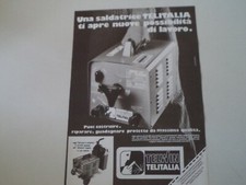 advertising Pubblicità 1979 TELWIN TELITALIA - VILLAVERLA VICENZA