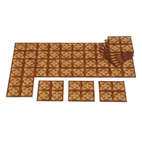 Casa delle bambole parquet - bambole,