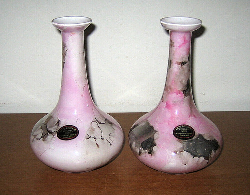 Coppia vasi arte murano - coppia,