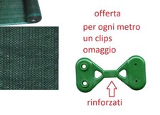 Rete telo ombreggiante verde