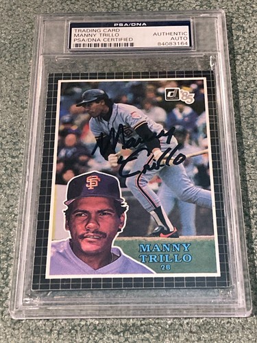 Manny trillo 1985 donruss - manny,