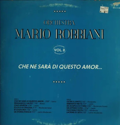 Orchestra mario robbiani - orchestra,