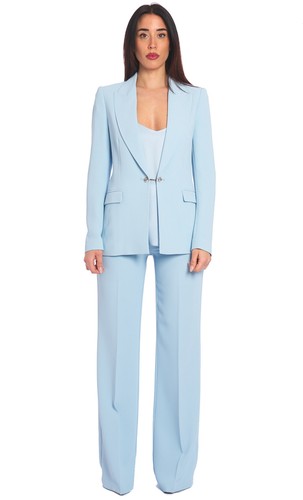 Tailleur twinset con bottone - twinset,