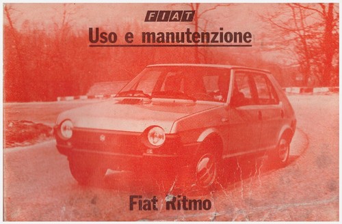 Fiat ritmo uso e - fiat,
