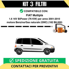 Kit 3 Filtri Tagliando per