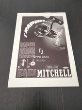 1971 MITCHELL 408 410 MULINELLO PEZON MICHEL FISHING REEL VINTAGE AD