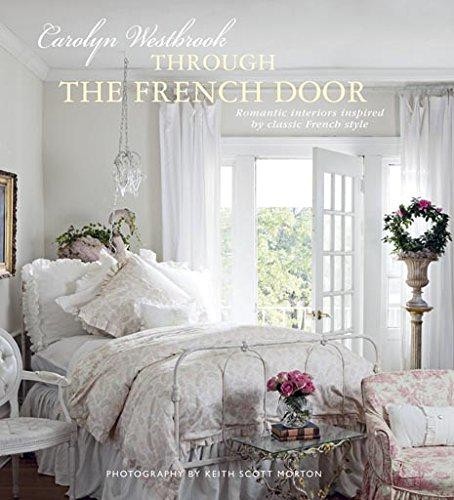 Through the french door - through,