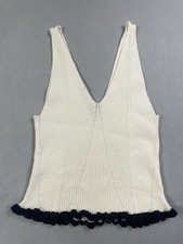 Maglione canotta zara panna - maglione,