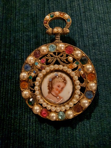 Spilla vintage limoges - spilla,