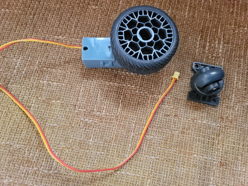 Ruota motorizzata meccano - motorizzata,