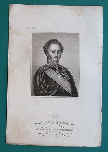Charles egon principe - principe, nobile