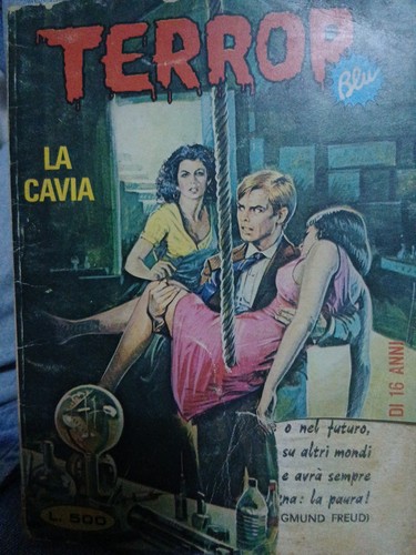 Terror blu la cavia - la,
