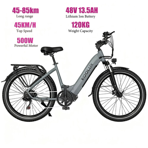 Bicicletta elettrica - elettrica, 26