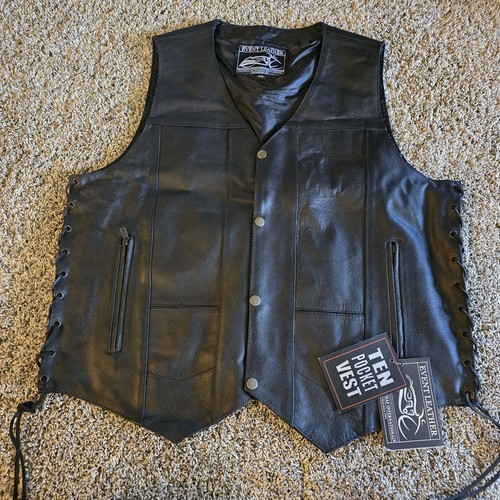 Giubbotto uomo pelle nero - , 2xl