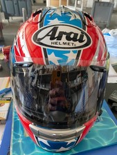 helmet casco moto arai rx-7 rx7 corsair taglia m medium vintage stelle graffio