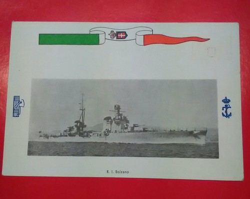 Postcard ship regio cruiser - ship,