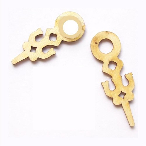 Coppia lancette legno - lancette,