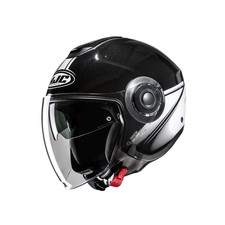 CASCO JET NERO MOTO SCOOTER