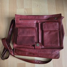 Borsa Messenger Vintage Visconti Pelle Sangue di Bue - Edizione Heritage da Collezione