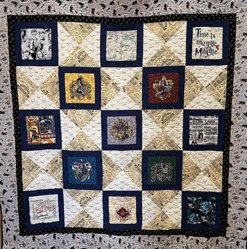 Trapunta patchwork fatta - , a